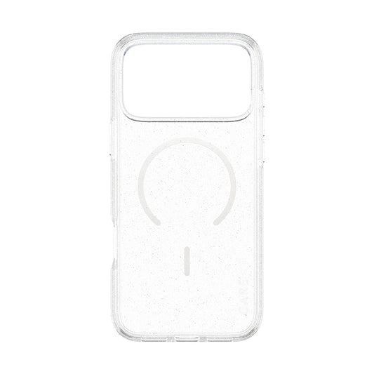 Pouzdro MagSafe pro Apple iPhone 17 Pro, PanzerGlass, Care Urban Explorer Star Lit, Průhledná Bílá