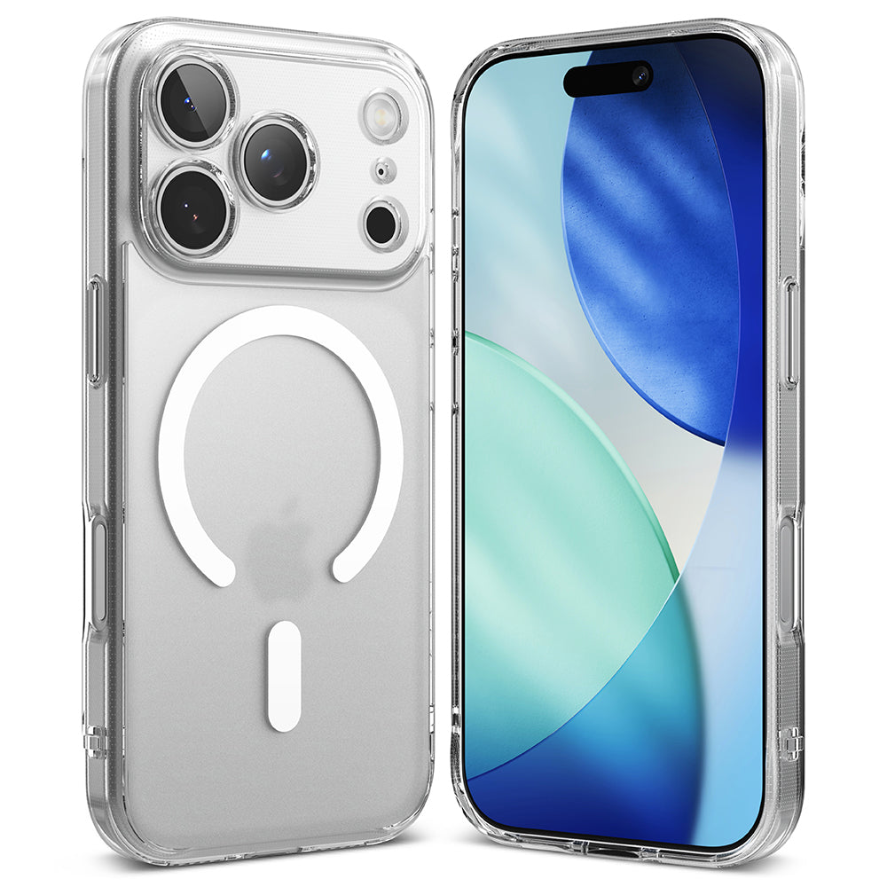 Pouzdro MagSafe pro Apple iPhone 17 Pro, Ringke, Fusion, Matně průhledné
