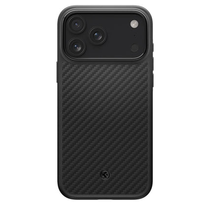 Pouzdro MagSafe pro Apple iPhone 17 Pro, Spigen, Enzo Aramid T, Černá