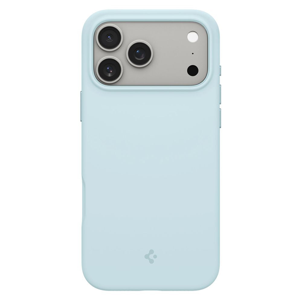 Pouzdro MagSafe pro Apple iPhone 17 Pro, Spigen, Silicone Fit, Modrá