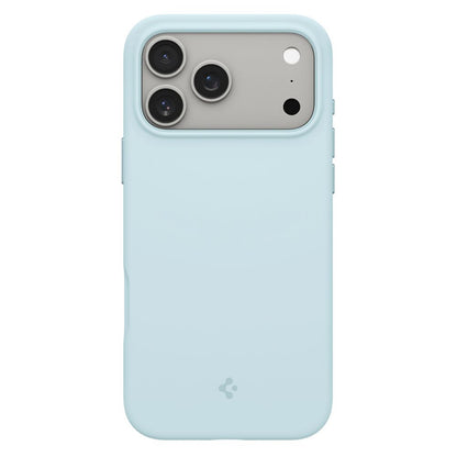 Pouzdro MagSafe pro Apple iPhone 17 Pro, Spigen, Silicone Fit, Modrá