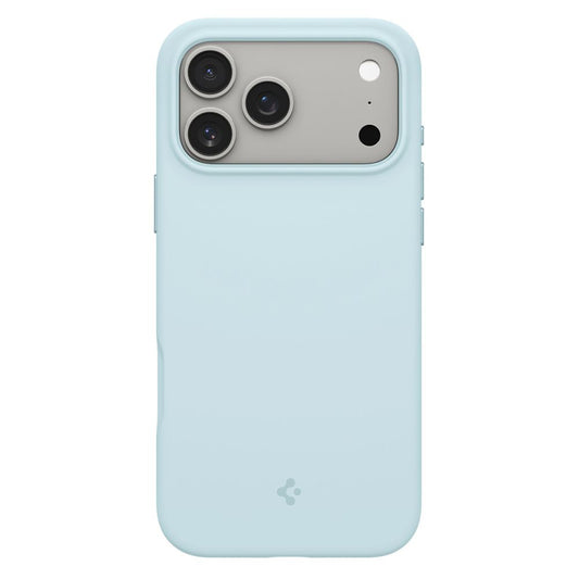 Pouzdro MagSafe pro Apple iPhone 17 Pro, Spigen, Silicone Fit, Modrá