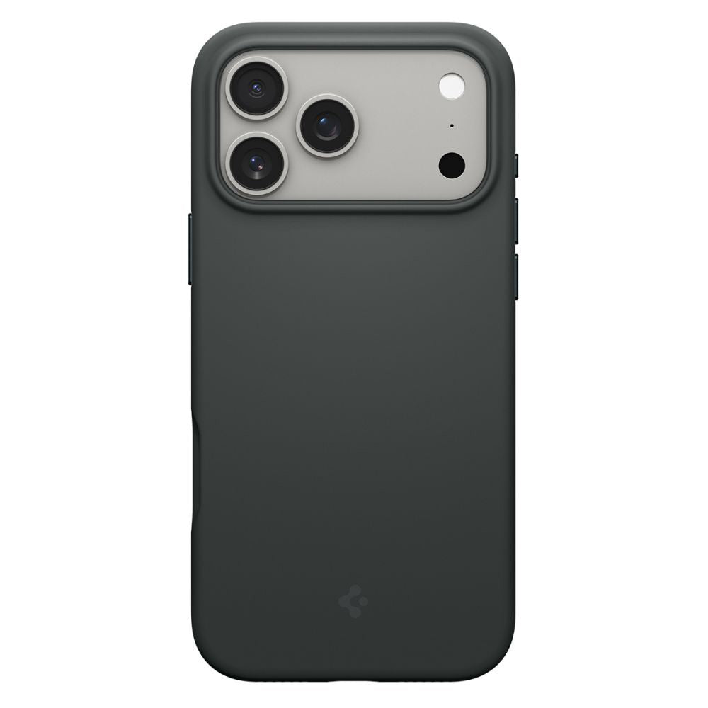 Pouzdro MagSafe pro Apple iPhone 17 Pro, Spigen, Silicone Fit, Zelená