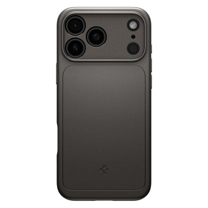 Pouzdro MagSafe pro Apple iPhone 17 Pro, Spigen, Thin Fit, Šedé