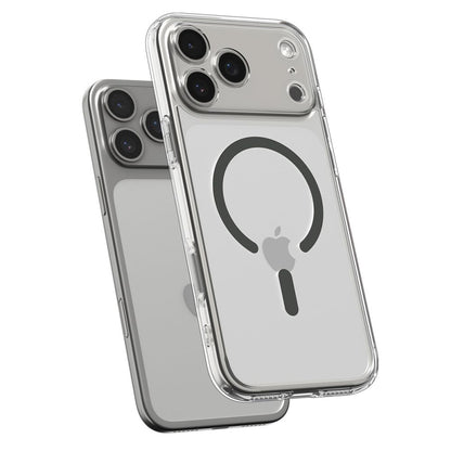 Pouzdro MagSafe pro Apple iPhone 17 Pro, Spigen, Ultra Hybrid, Šedé