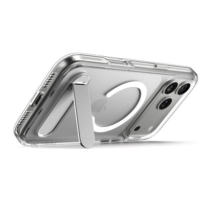 Pouzdro MagSafe pro Apple iPhone 17 Pro, Spigen, Ultra Hybrid S, Průhledné