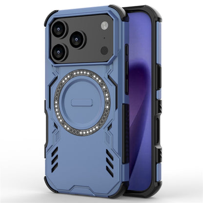 Pouzdro MagSafe pro Apple iPhone 17 Pro, Techsuit, ArmorMag, Modrá