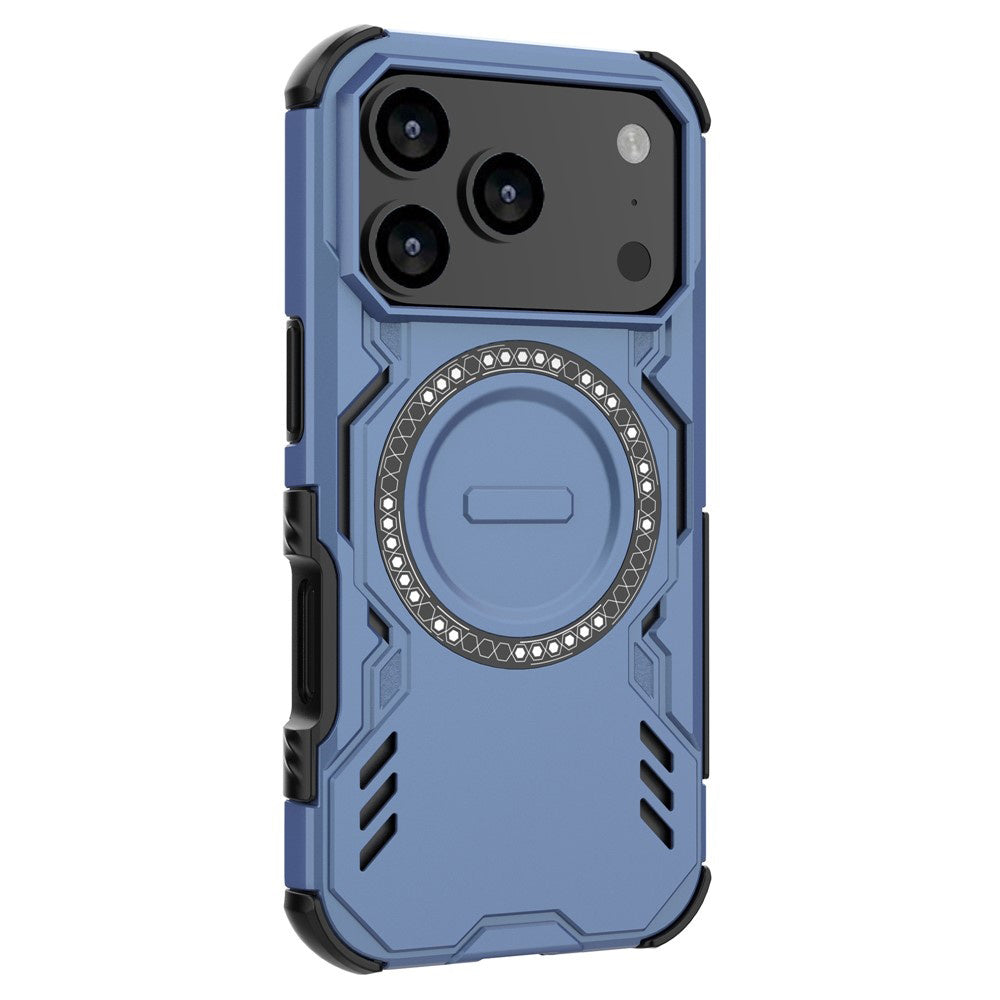 Pouzdro MagSafe pro Apple iPhone 17 Pro, Techsuit, ArmorMag, Modrá
