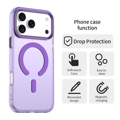 Pouzdro MagSafe pro Apple iPhone 17 Pro, Techsuit, CandyCase, Fialové