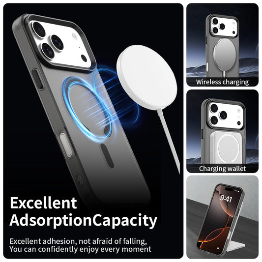 Pouzdro MagSafe pro Apple iPhone 17 Pro, Techsuit, CandyCase, Černá