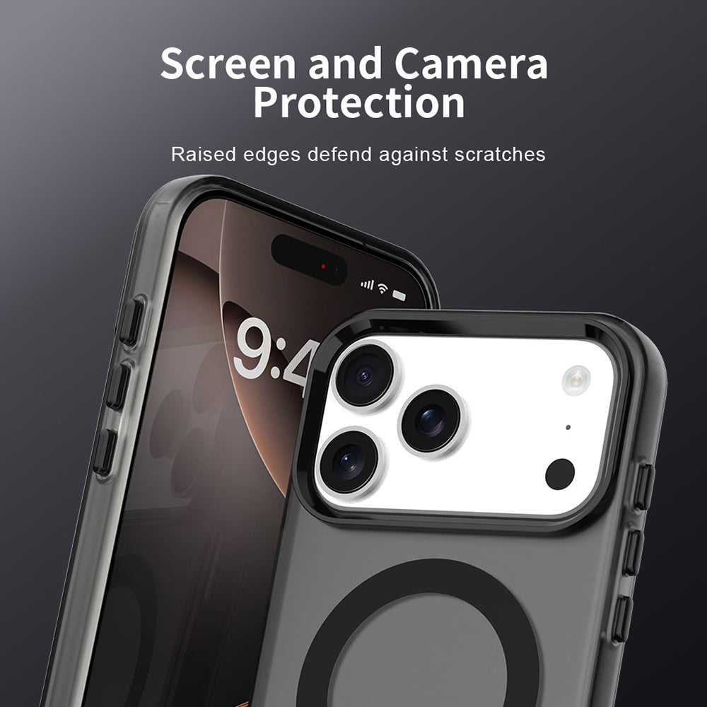 Pouzdro MagSafe pro Apple iPhone 17 Pro, Techsuit, CandyCase, Černá