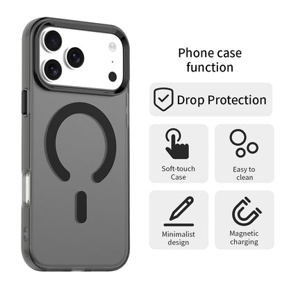 Pouzdro MagSafe pro Apple iPhone 17 Pro, Techsuit, CandyCase, Černá