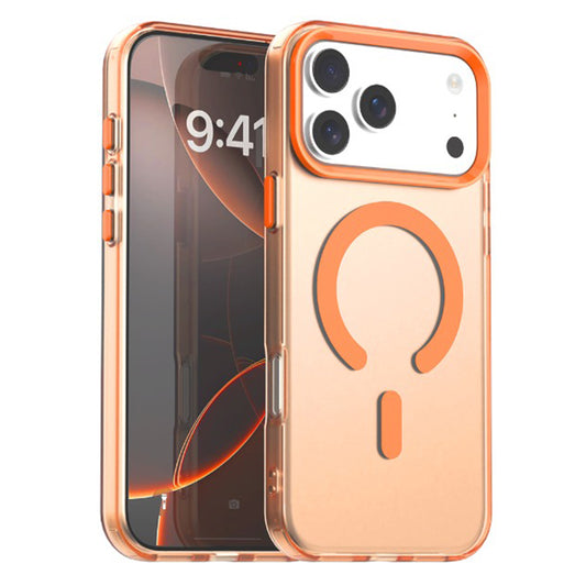 MagSafe pouzdro pro Apple iPhone 17 Pro, Techsuit, CandyCase, Oranžové