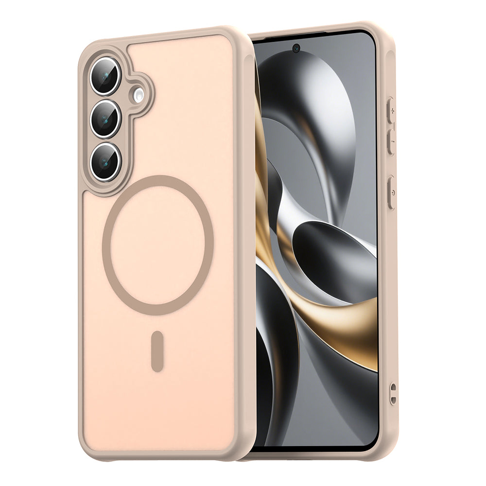 Pouzdro MagSafe pro Apple iPhone 17 Pro, Techsuit, HaloFrost II, Zlaté