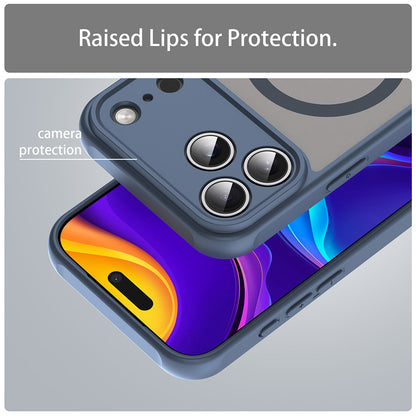 Pouzdro MagSafe pro Apple iPhone 17 Pro, Techsuit, HaloFrost II, Námořnická modř