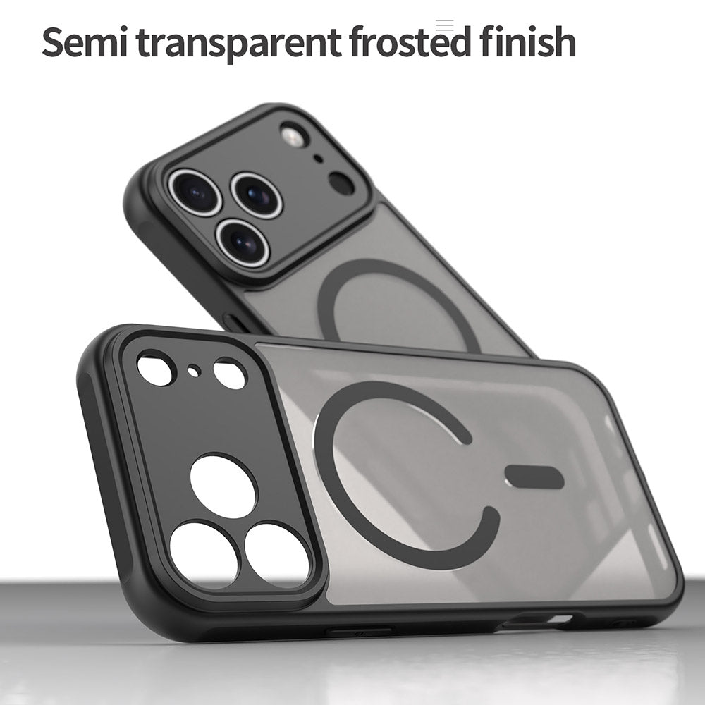 Pouzdro MagSafe pro Apple iPhone 17 Pro, Techsuit, HaloFrost II, Černá