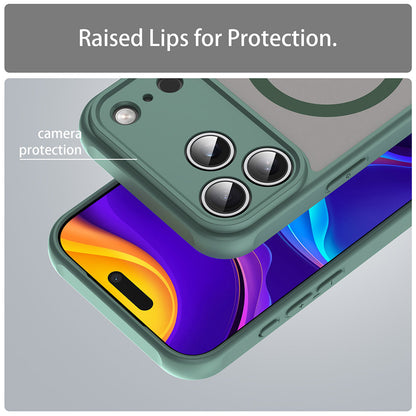 Pouzdro MagSafe pro Apple iPhone 17 Pro, Techsuit, HaloFrost II, Zelená