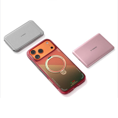 MagSafe pouzdro pro Apple iPhone 17 Pro, Torras, Ostand Q3 Air, Wave of Passion