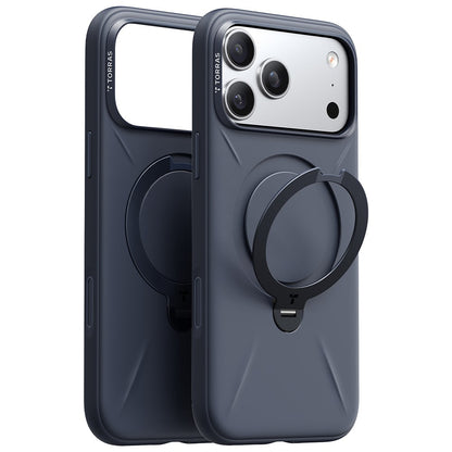 Pouzdro MagSafe pro Apple iPhone 17 Pro, Torras, QPRO Silicone, Modrá