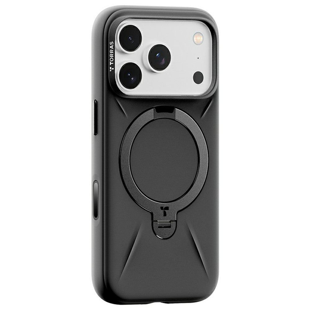 Pouzdro MagSafe pro Apple iPhone 17 Pro, Torras, QPRO Silicone, Černá