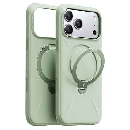 Pouzdro MagSafe pro Apple iPhone 17 Pro, Torras, QPRO Silicone, Matcha Zelená