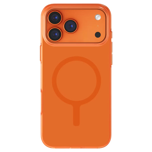 Pouzdro MagSafe pro Apple iPhone 17 Pro, UNIQ, Clario MagClick, Oranžové