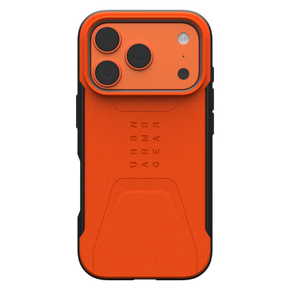 MagSafe pouzdro pro Apple iPhone 17 Pro, Urban Armor Gear, Civilian, Oranžové