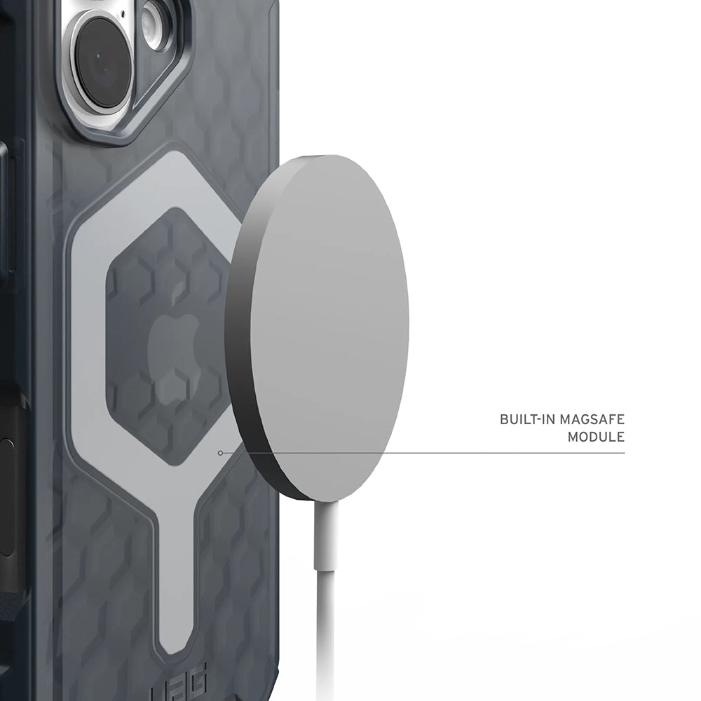 Pouzdro MagSafe pro Apple iPhone 17 Pro, Urban Armor Gear, Essential Armor, Šedá