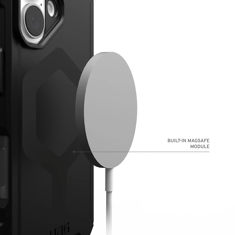 Pouzdro MagSafe pro Apple iPhone 17 Pro, Urban Armor Gear, Essential Armor, Černá