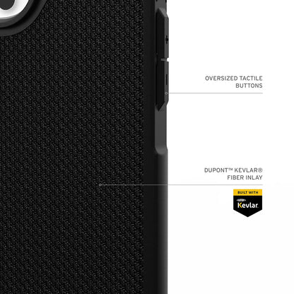 Pouzdro MagSafe pro Apple iPhone 17 Pro, Urban Armor Gear, Metropolis LT Kevlar, Černá