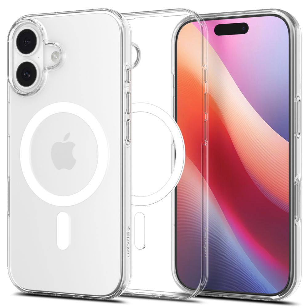 Pouzdro MagSafe pro Apple iPhone 17, Spigen, Liquid Crystal, Bílá