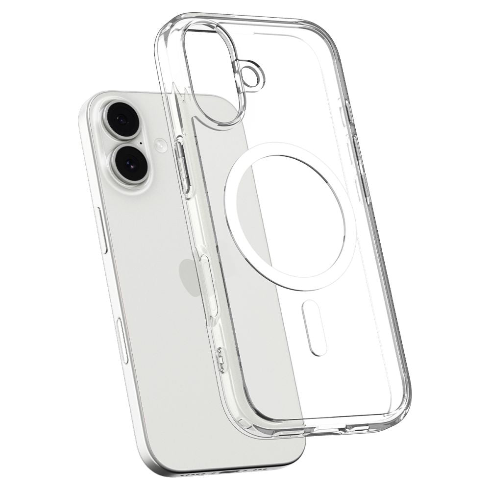 Pouzdro MagSafe pro Apple iPhone 17, Spigen, Ultra Hybrid, Bílá