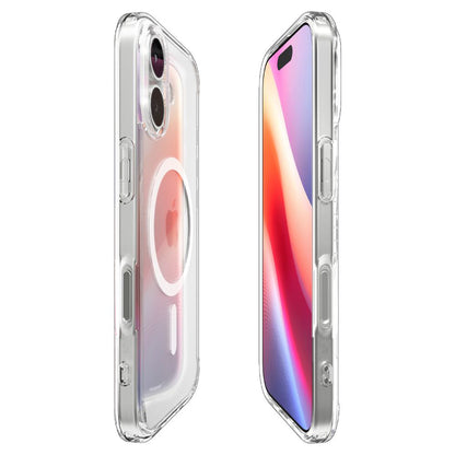 Pouzdro MagSafe pro Apple iPhone 17, Spigen, Ultra Hybrid, Bílá