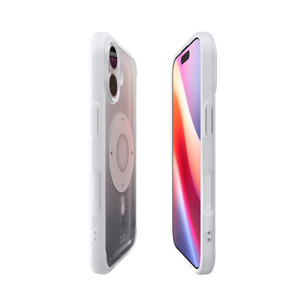Pouzdro MagSafe pro Apple iPhone 17, Spigen, Ultra Hybrid Classic, Stříbrné
