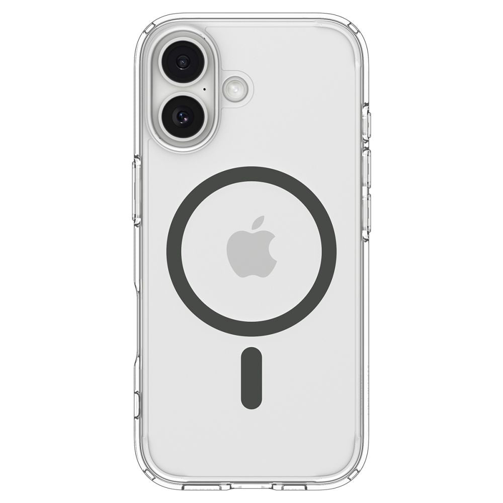 Pouzdro MagSafe pro Apple iPhone 17, Spigen, Ultra Hybrid, Šedé