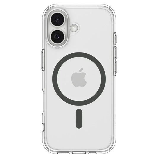 Pouzdro MagSafe pro Apple iPhone 17, Spigen, Ultra Hybrid, Šedé