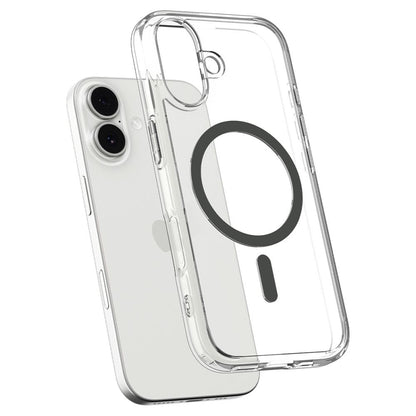 Pouzdro MagSafe pro Apple iPhone 17, Spigen, Ultra Hybrid, Šedé