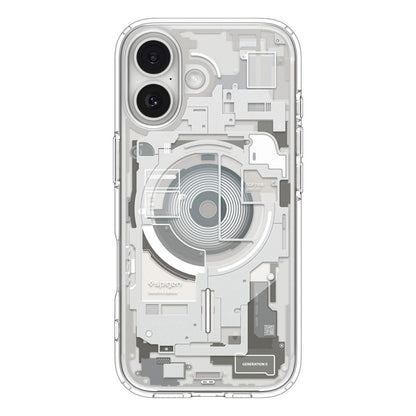 Pouzdro MagSafe pro Apple iPhone 17, Spigen, Ultra Hybrid Zero One, Béžová