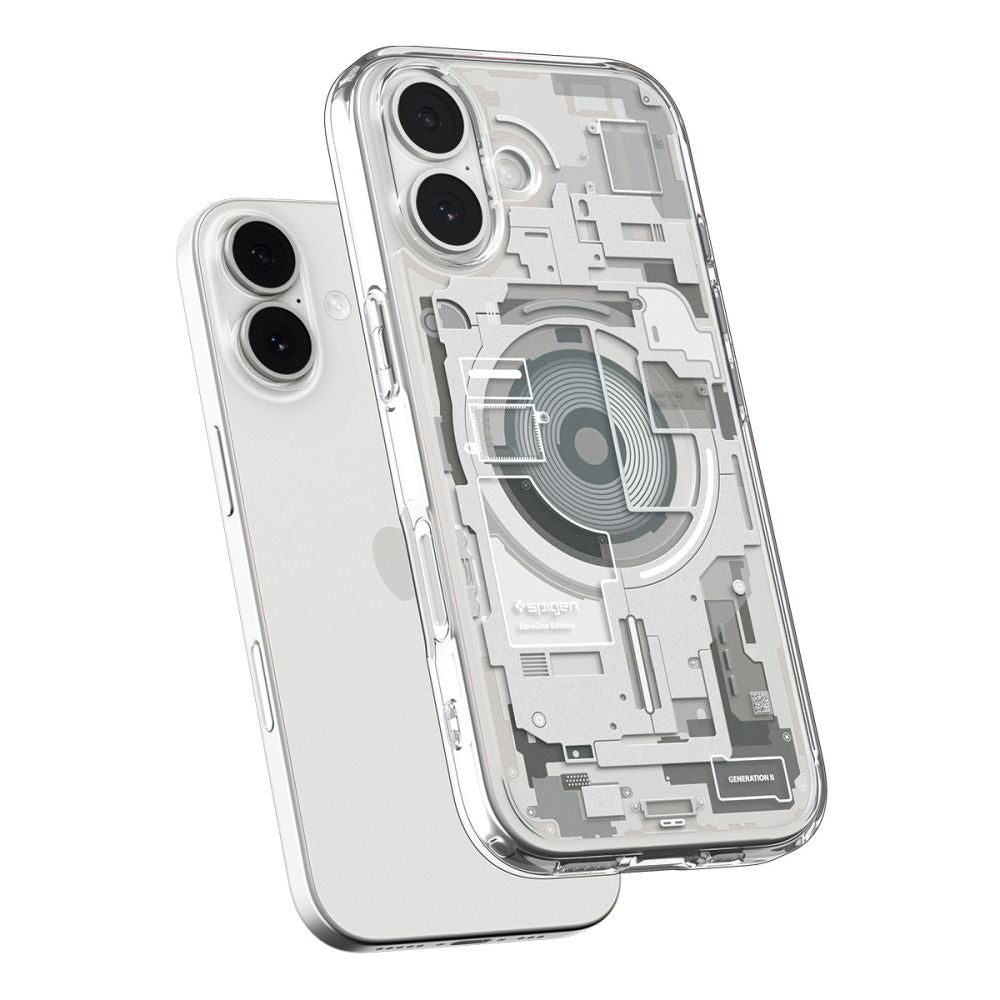 Pouzdro MagSafe pro Apple iPhone 17, Spigen, Ultra Hybrid Zero One, Béžová