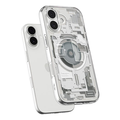 Pouzdro MagSafe pro Apple iPhone 17, Spigen, Ultra Hybrid Zero One, Béžová