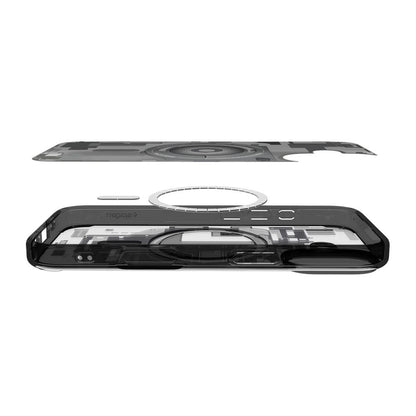 Pouzdro MagSafe pro Apple iPhone 17, Spigen, Ultra Hybrid Zero One, Černá