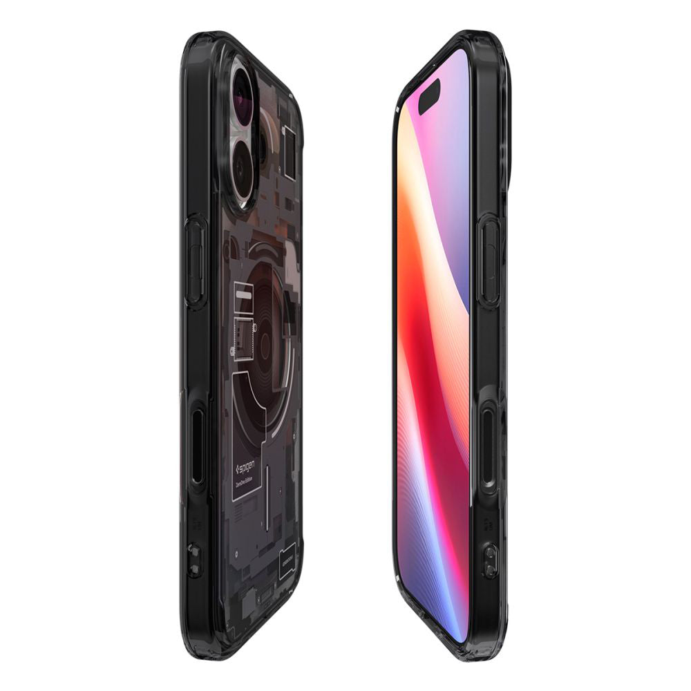 Pouzdro MagSafe pro Apple iPhone 17, Spigen, Ultra Hybrid Zero One, Černá
