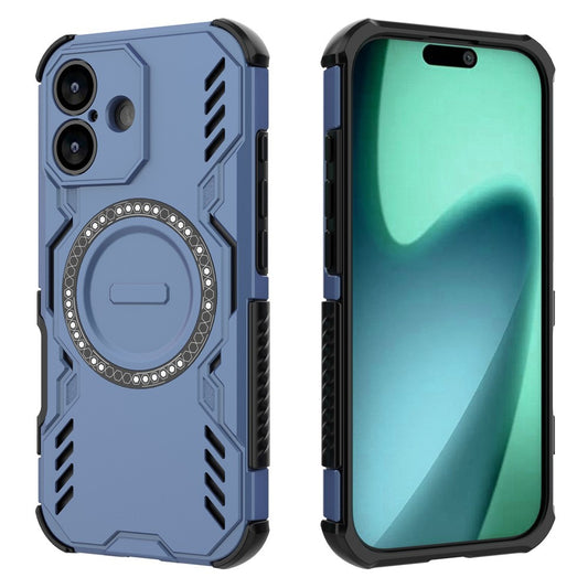 Pouzdro MagSafe pro Apple iPhone 17, Techsuit, ArmorMag, Modrá