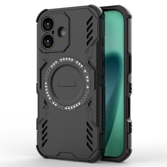 Pouzdro MagSafe pro Apple iPhone 17, Techsuit, ArmorMag, Černá