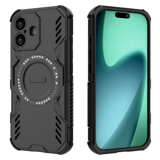 Pouzdro MagSafe pro Apple iPhone 17, Techsuit, ArmorMag, Černá