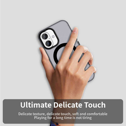 Pouzdro MagSafe pro Apple iPhone 17, Techsuit, CandyCase, Černá