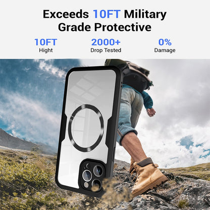 Pouzdro MagSafe pro Apple iPhone 17, Techsuit, ColorVerse 360, Růžová