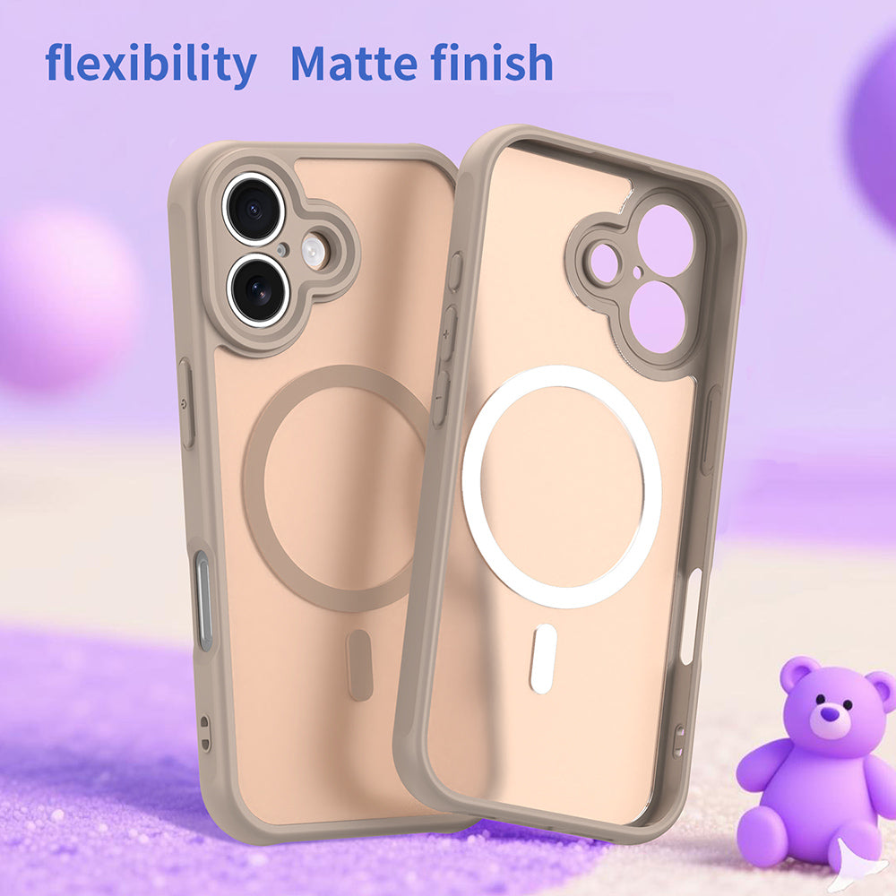 Pouzdro MagSafe pro Apple iPhone 17, Techsuit, HaloFrost II, Zlaté