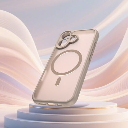 Pouzdro MagSafe pro Apple iPhone 17, Techsuit, HaloFrost II, Zlaté