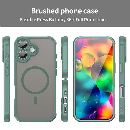 Pouzdro MagSafe pro Apple iPhone 17, Techsuit, HaloFrost II, Zelená